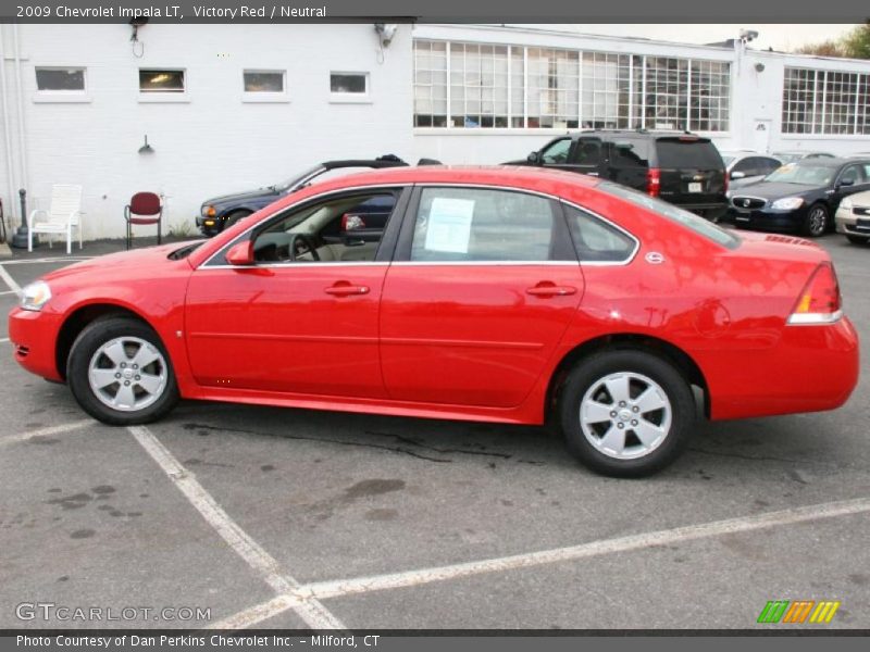 Victory Red / Neutral 2009 Chevrolet Impala LT