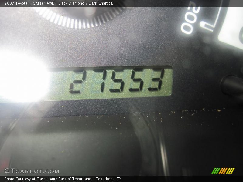 Black Diamond / Dark Charcoal 2007 Toyota FJ Cruiser 4WD