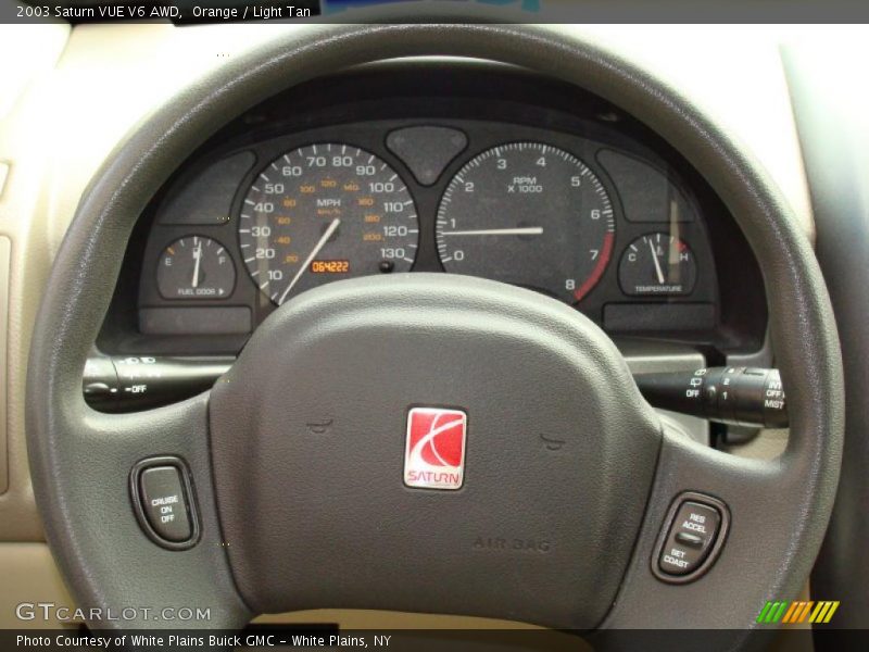 Orange / Light Tan 2003 Saturn VUE V6 AWD