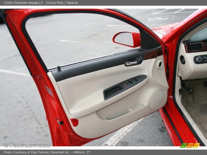 Victory Red / Neutral 2009 Chevrolet Impala LT