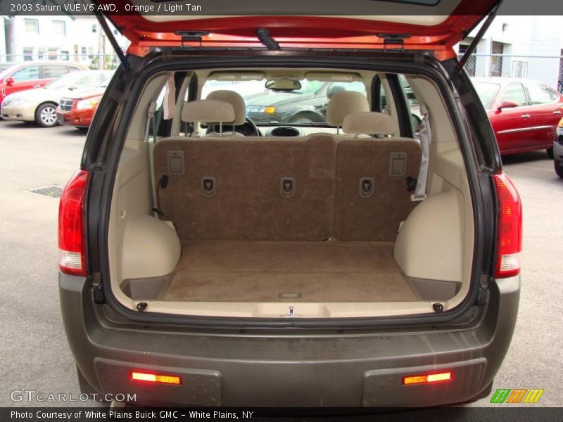 Orange / Light Tan 2003 Saturn VUE V6 AWD