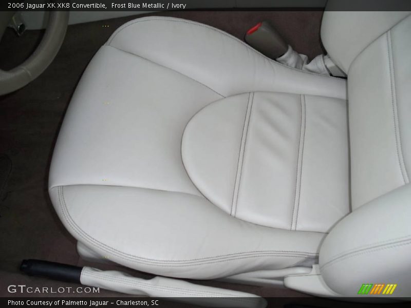 Frost Blue Metallic / Ivory 2006 Jaguar XK XK8 Convertible