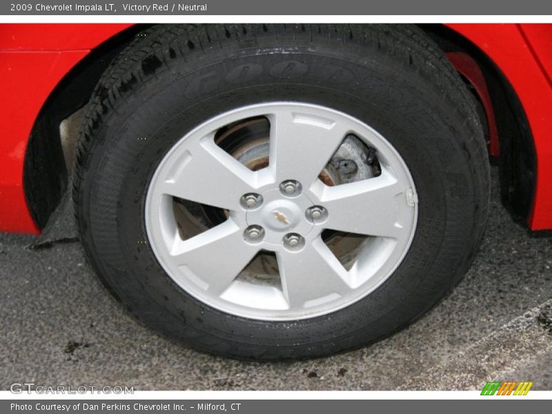 Victory Red / Neutral 2009 Chevrolet Impala LT