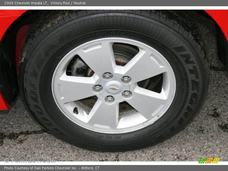 Victory Red / Neutral 2009 Chevrolet Impala LT