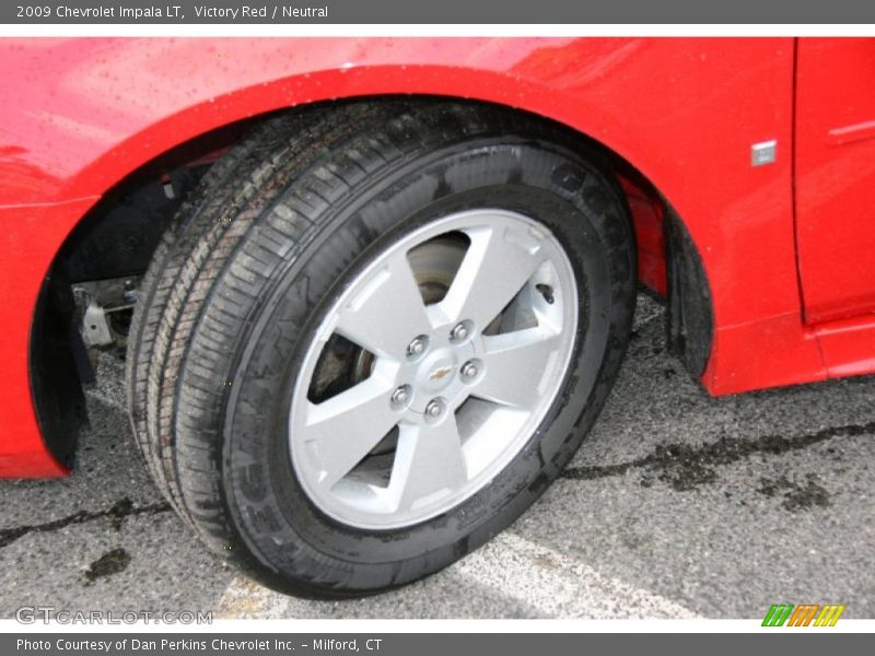 Victory Red / Neutral 2009 Chevrolet Impala LT