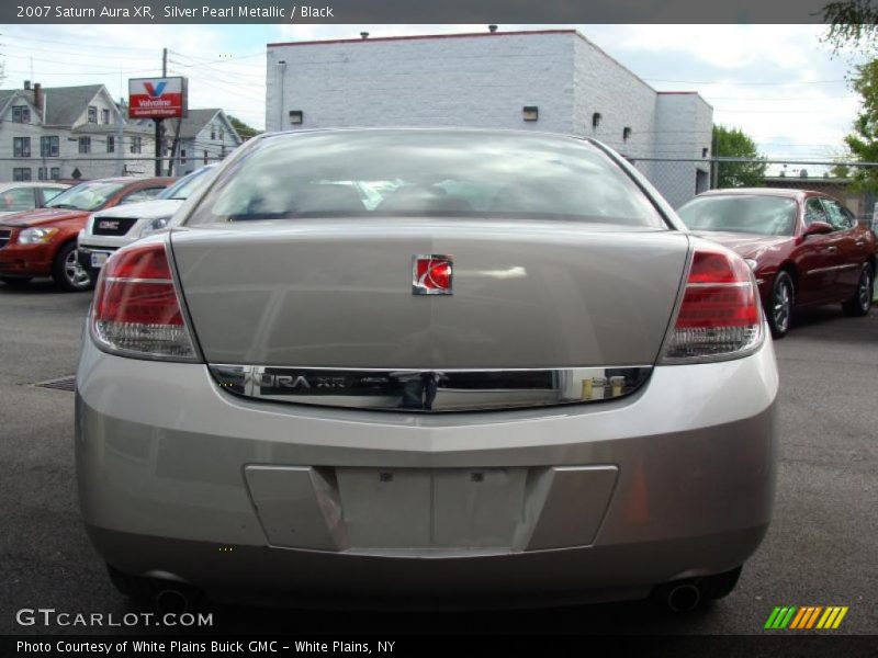 Silver Pearl Metallic / Black 2007 Saturn Aura XR