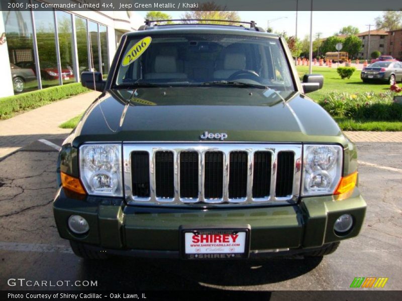 Jeep Green Metallic / Khaki 2006 Jeep Commander Limited 4x4