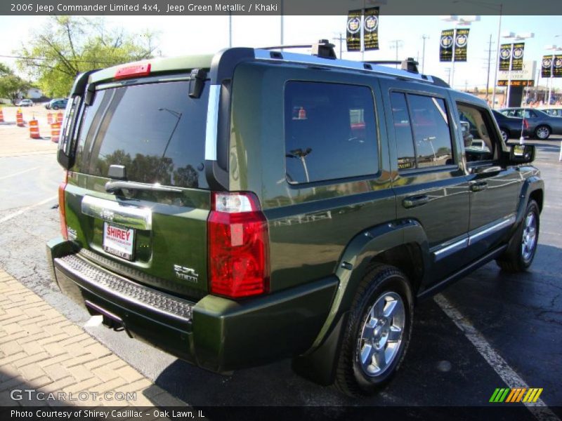 Jeep Green Metallic / Khaki 2006 Jeep Commander Limited 4x4