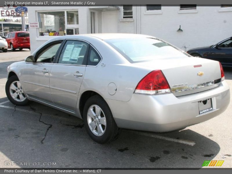 Silverstone Metallic / Gray 2008 Chevrolet Impala LT