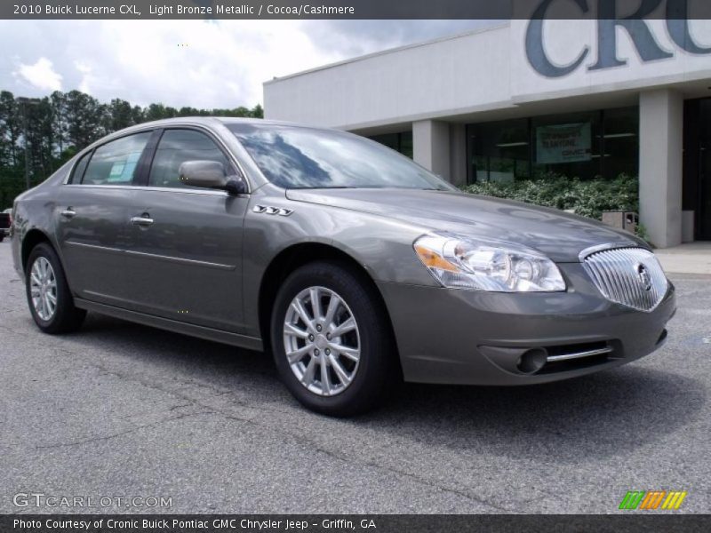 Light Bronze Metallic / Cocoa/Cashmere 2010 Buick Lucerne CXL