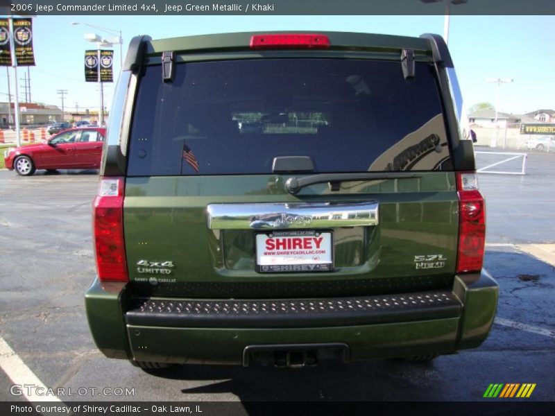 Jeep Green Metallic / Khaki 2006 Jeep Commander Limited 4x4