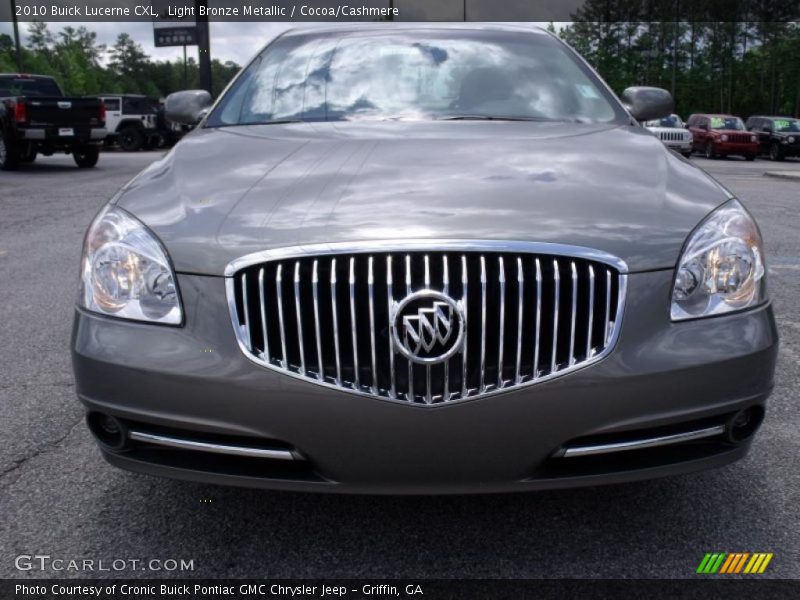 Light Bronze Metallic / Cocoa/Cashmere 2010 Buick Lucerne CXL