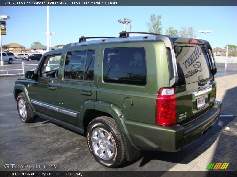 Jeep Green Metallic / Khaki 2006 Jeep Commander Limited 4x4