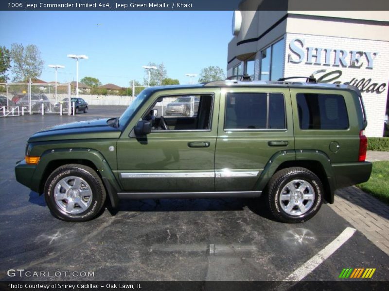 Jeep Green Metallic / Khaki 2006 Jeep Commander Limited 4x4