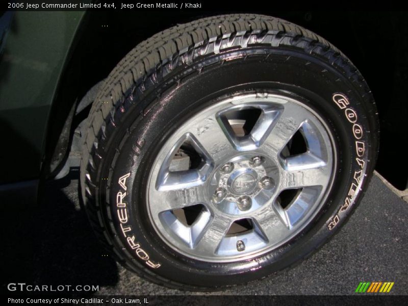 Jeep Green Metallic / Khaki 2006 Jeep Commander Limited 4x4