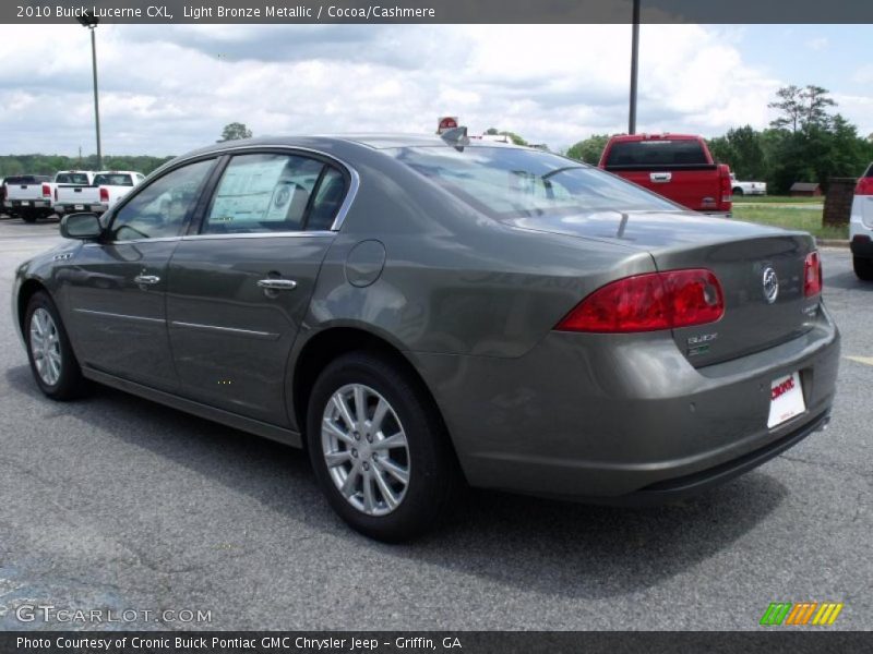 Light Bronze Metallic / Cocoa/Cashmere 2010 Buick Lucerne CXL