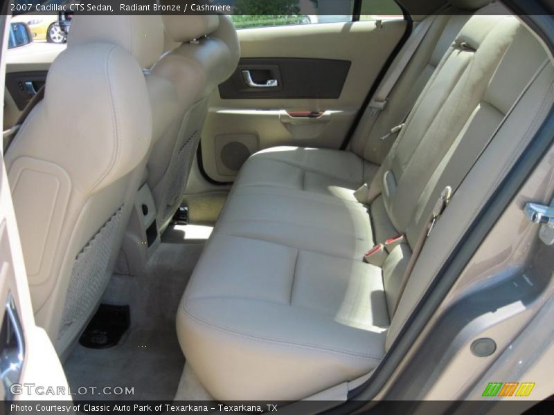 Radiant Bronze / Cashmere 2007 Cadillac CTS Sedan