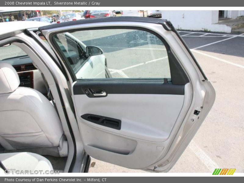 Silverstone Metallic / Gray 2008 Chevrolet Impala LT