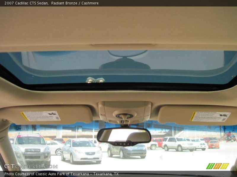 Radiant Bronze / Cashmere 2007 Cadillac CTS Sedan