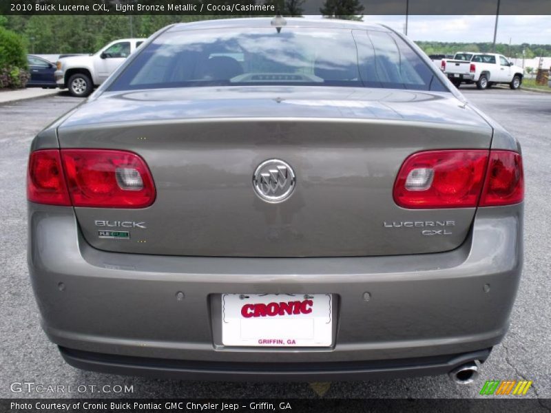 Light Bronze Metallic / Cocoa/Cashmere 2010 Buick Lucerne CXL
