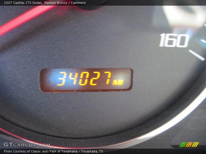 Radiant Bronze / Cashmere 2007 Cadillac CTS Sedan