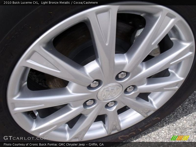 Light Bronze Metallic / Cocoa/Cashmere 2010 Buick Lucerne CXL