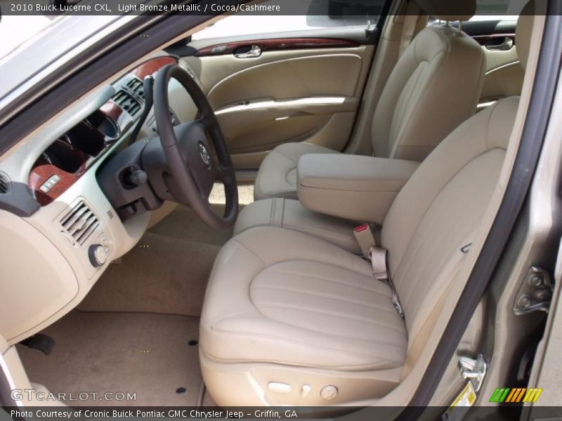Light Bronze Metallic / Cocoa/Cashmere 2010 Buick Lucerne CXL