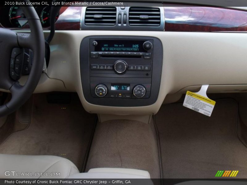 Light Bronze Metallic / Cocoa/Cashmere 2010 Buick Lucerne CXL