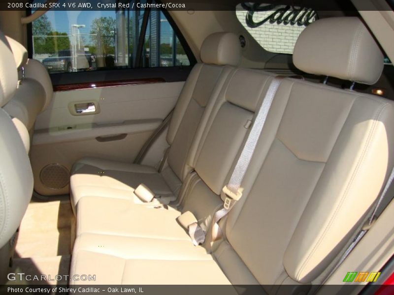 Crystal Red / Cashmere/Cocoa 2008 Cadillac SRX 4 V6 AWD
