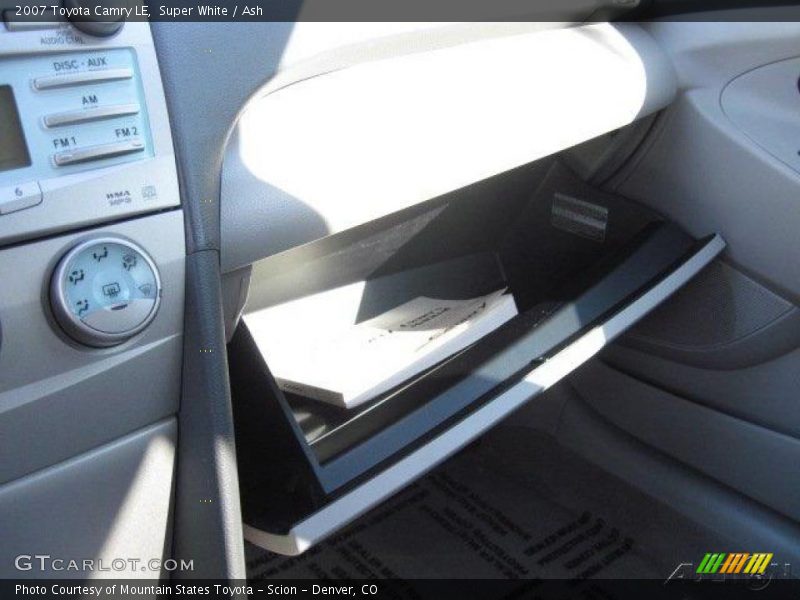 Super White / Ash 2007 Toyota Camry LE