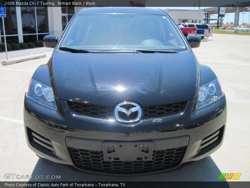 Brilliant Black / Black 2008 Mazda CX-7 Touring