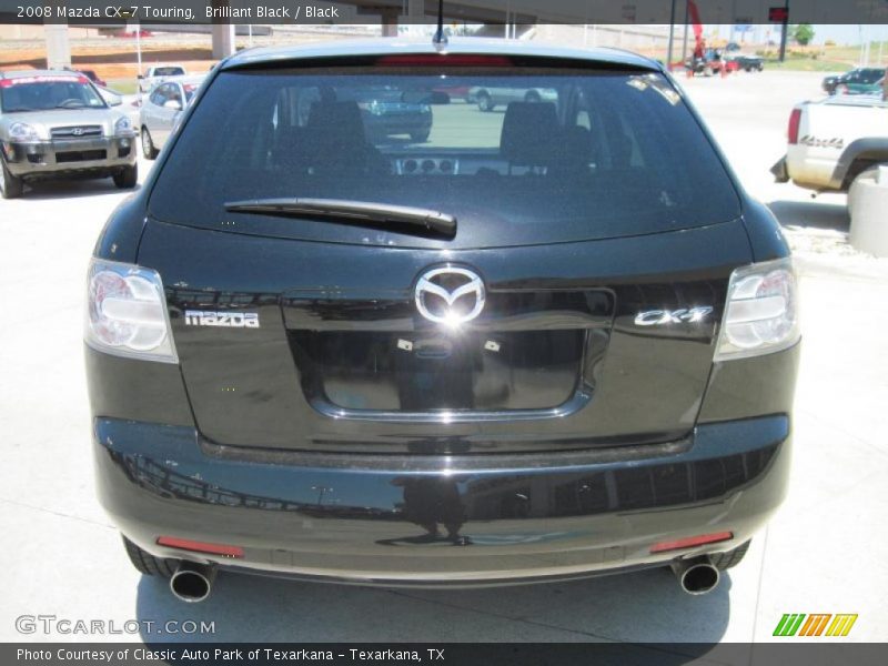 Brilliant Black / Black 2008 Mazda CX-7 Touring