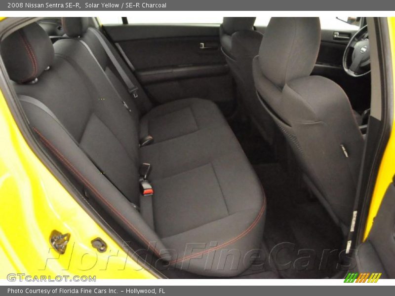 Solar Yellow / SE-R Charcoal 2008 Nissan Sentra SE-R