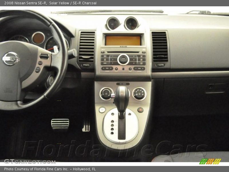 Solar Yellow / SE-R Charcoal 2008 Nissan Sentra SE-R