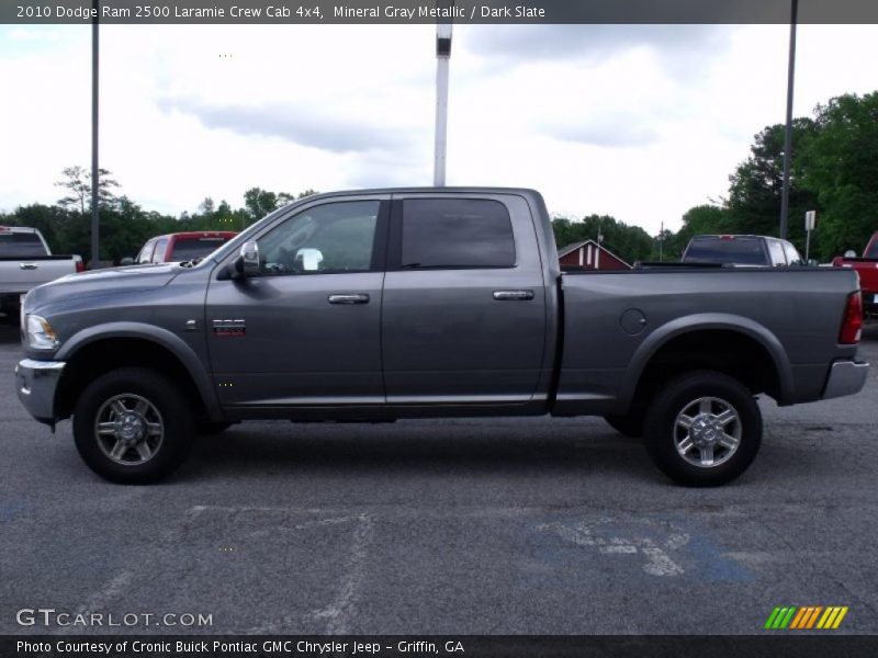 Mineral Gray Metallic / Dark Slate 2010 Dodge Ram 2500 Laramie Crew Cab 4x4