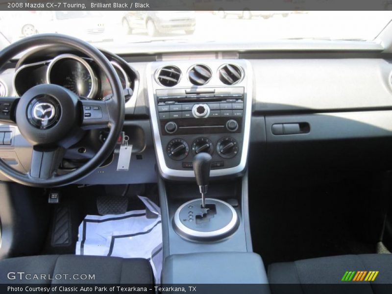 Brilliant Black / Black 2008 Mazda CX-7 Touring