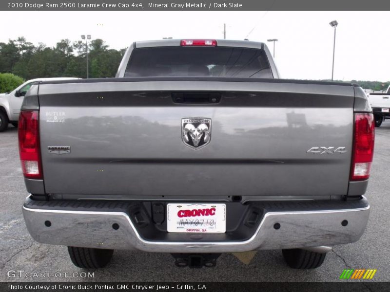 Mineral Gray Metallic / Dark Slate 2010 Dodge Ram 2500 Laramie Crew Cab 4x4