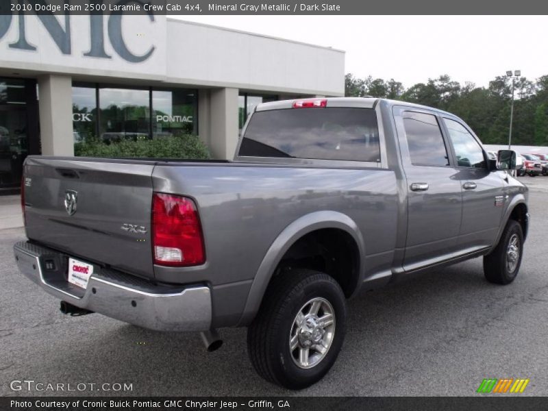 Mineral Gray Metallic / Dark Slate 2010 Dodge Ram 2500 Laramie Crew Cab 4x4