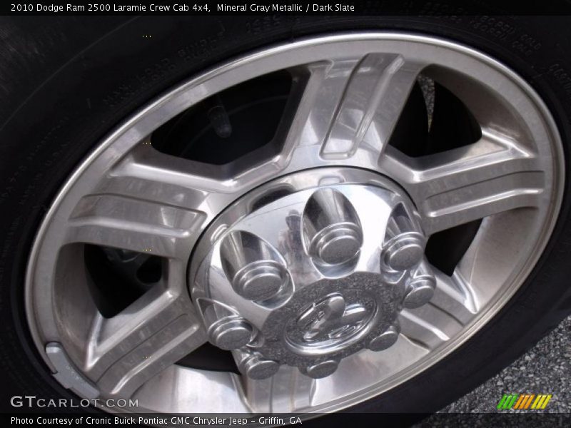 Mineral Gray Metallic / Dark Slate 2010 Dodge Ram 2500 Laramie Crew Cab 4x4