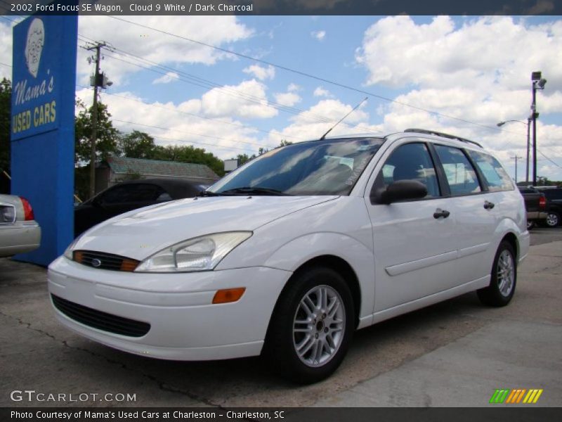 Cloud 9 White / Dark Charcoal 2002 Ford Focus SE Wagon
