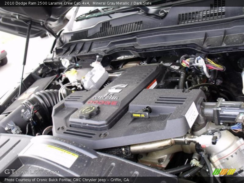 Mineral Gray Metallic / Dark Slate 2010 Dodge Ram 2500 Laramie Crew Cab 4x4
