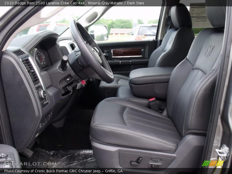 Mineral Gray Metallic / Dark Slate 2010 Dodge Ram 2500 Laramie Crew Cab 4x4