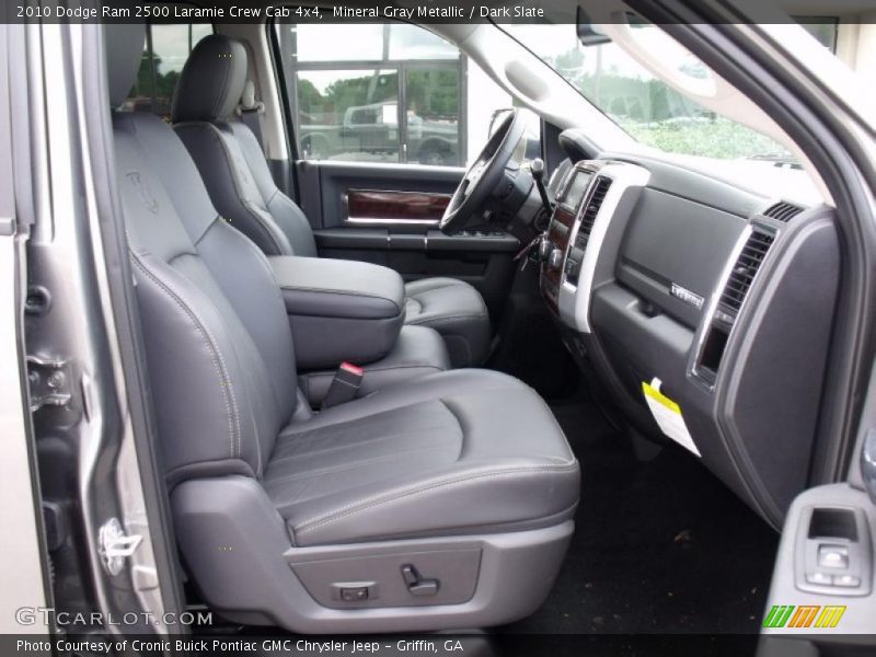 Mineral Gray Metallic / Dark Slate 2010 Dodge Ram 2500 Laramie Crew Cab 4x4