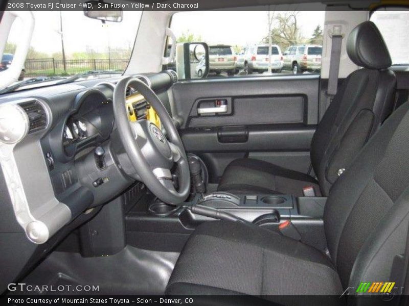 Sun Fusion Yellow / Dark Charcoal 2008 Toyota FJ Cruiser 4WD