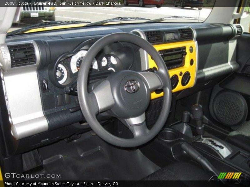 Sun Fusion Yellow / Dark Charcoal 2008 Toyota FJ Cruiser 4WD