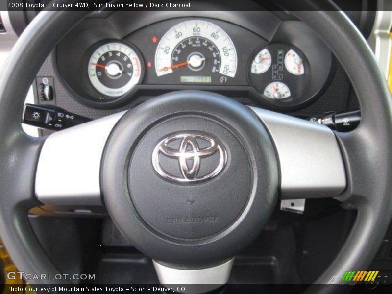 Sun Fusion Yellow / Dark Charcoal 2008 Toyota FJ Cruiser 4WD
