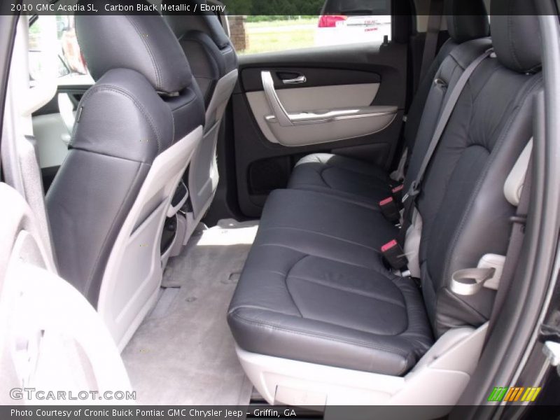 Carbon Black Metallic / Ebony 2010 GMC Acadia SL
