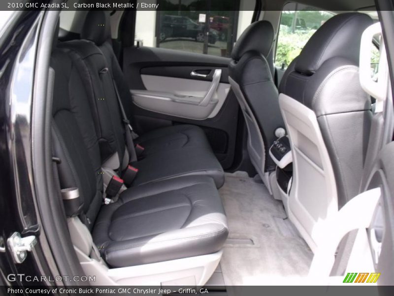 Carbon Black Metallic / Ebony 2010 GMC Acadia SL