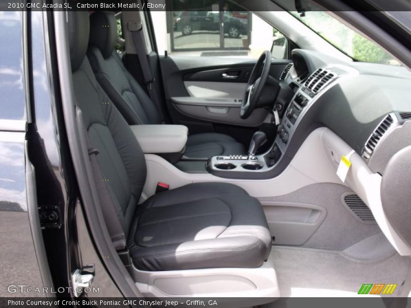Carbon Black Metallic / Ebony 2010 GMC Acadia SL