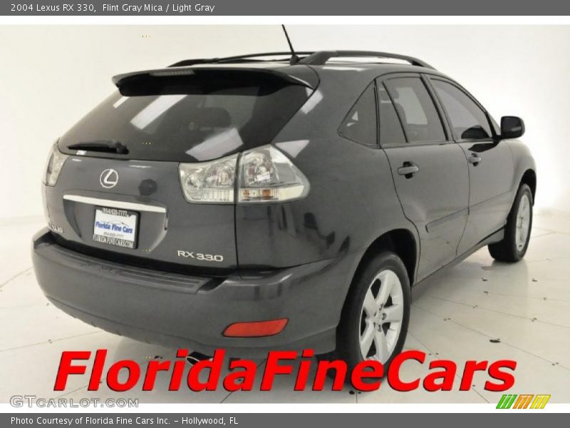 Flint Gray Mica / Light Gray 2004 Lexus RX 330